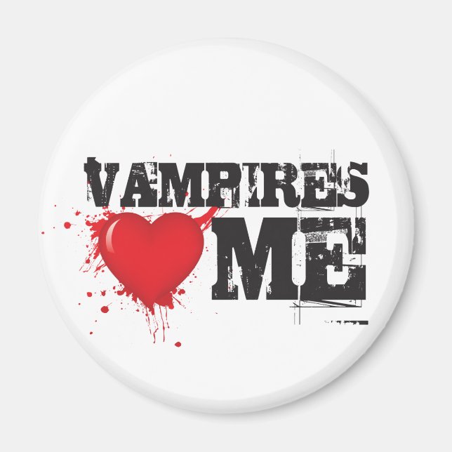 Imán Vampires Heart Me (Frente)