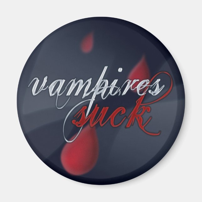 imán "Vampires Suck" (Frente)