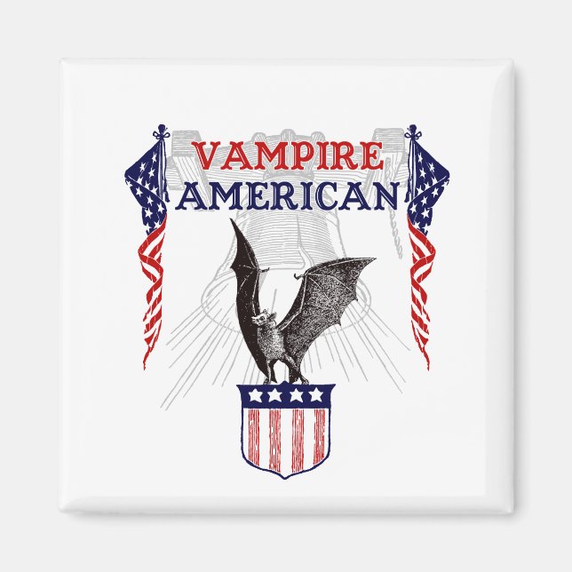 Imán Vampiro americano (Frente)
