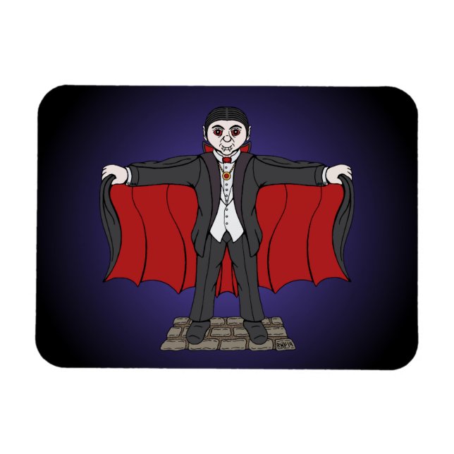 Imán Vampiro cutáneo/dracula (Horizontal)
