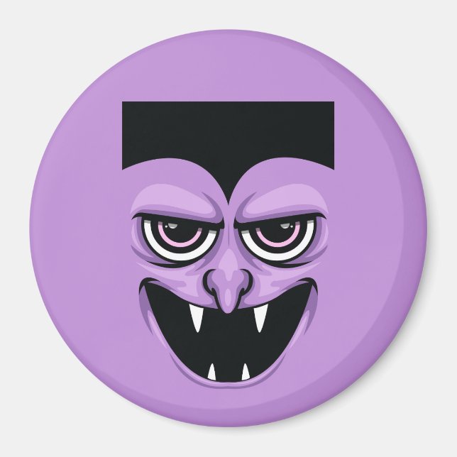 Imán Vampiro de Halloween (Frente)