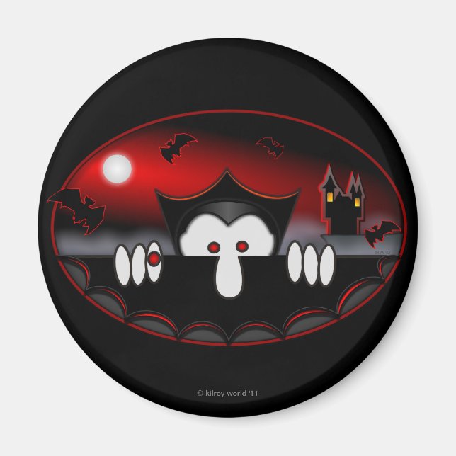Imán Vampiro Kilroy Magnet (Frente)