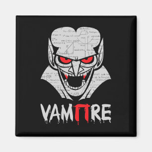Imán Vampiro Pi Halloween Disstume divertida ciencia ma