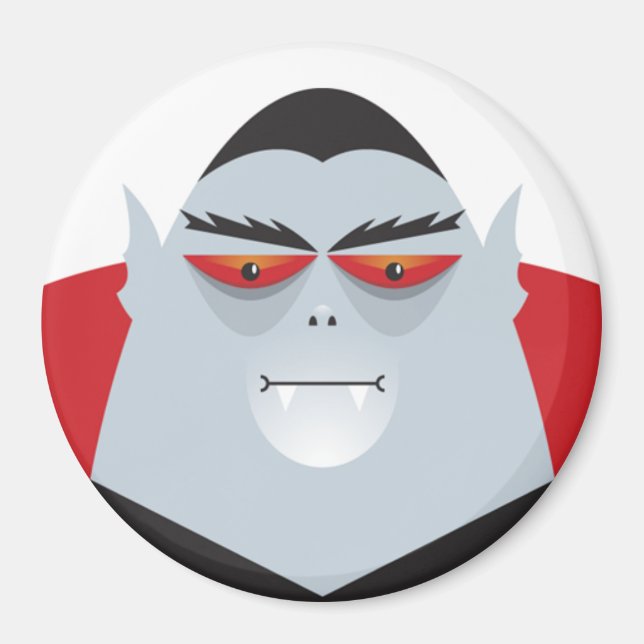 Imán Vampiro Zombie Magnet (Frente)