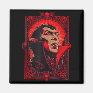 Imán Vamre Dracula Arte de Horror Gótico - Halloween Va