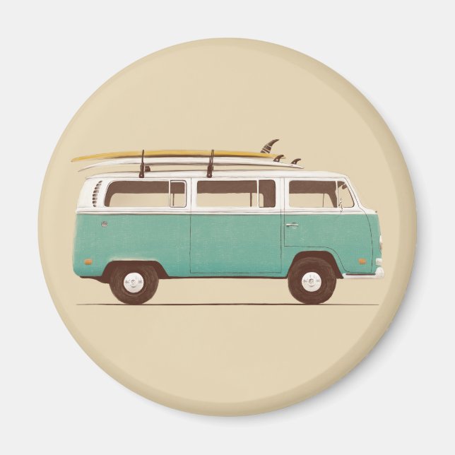 Imán Van azul | Florent Bodart (Frente)