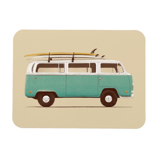 Imán Van azul | Florent Bodart (Horizontal)