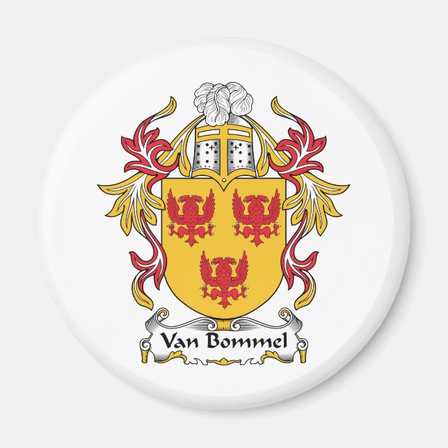 Imán Van Bommel Family Crest (Frente)
