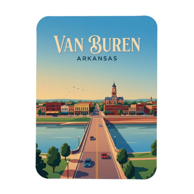 Imán Van Buren EE. UU. (Vertical)