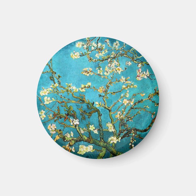 Imán Van Gogh Blossoming Almond Tree Bella Artes (Frente)