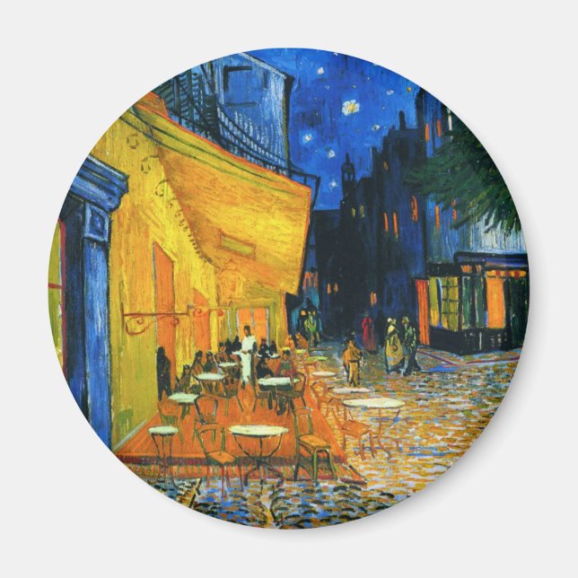 Imán Van Gogh Café Terrace Magnet (Frente)