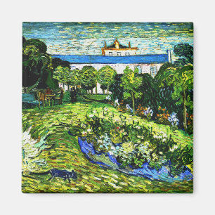 Imán Van Gogh - Daubigny's Garden, famous painting,