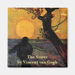Imán Van Gogh; El sembrador, agricultor campesino vinta
