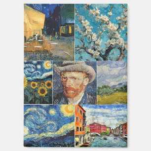 Imán Van Gogh Fine Art Collage