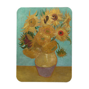 Imán Van Gogh - girasoles, tercera versión, repetición