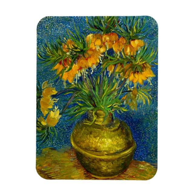 Imán Van Gogh Imperial Fritillaries (Vertical)