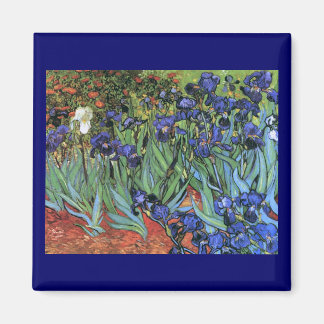 Imán Van Gogh Irises (F608) Bella Artes de cosecha