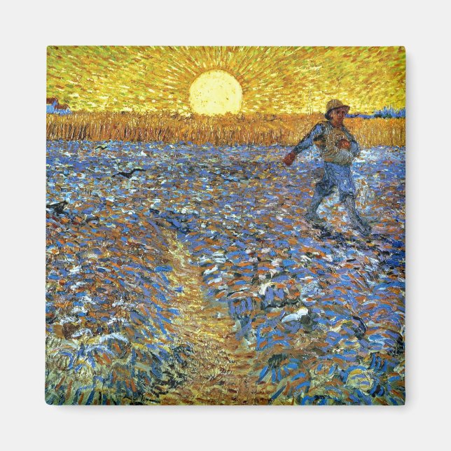Imán Van Gogh - La Ducha (Frente)