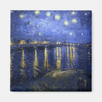 Imán Van Gogh: Noche estrellada sobre el Ródano