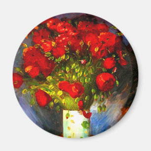 Imán Van Gogh Red Poppies