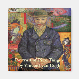 Imán Van Gogh, Retrato de Père Tanguy, Arte Antiguo