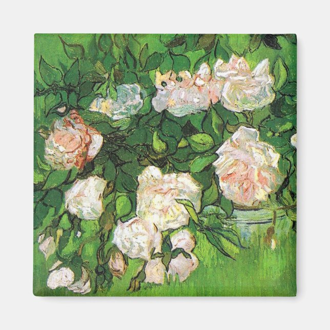 Imán Van Gogh - rosas rosas rosas (Frente)