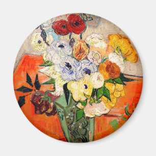 Imán Van Gogh Roses and Anemones
