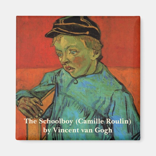Imán Van Gogh, Schoolboy (Camille Roulin), Arte de époc (Frente)
