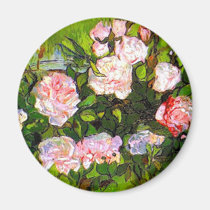 Imán Van Gogh sigue con la vida con rosas rosas rosas