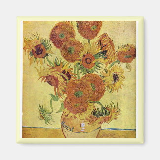 Imán Van Gogh Sunflowers