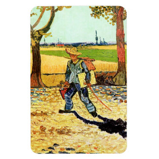 Imán Van Gogh: Un pintor camino al trabajo