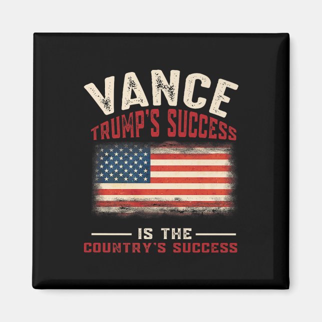 Imán Vance-presidente Trump El Éxito Es El País (Frente)