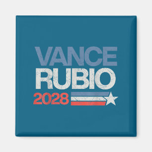 Imán Vance Rubio 2028 Presidente Jd Vance Marco Rubio E