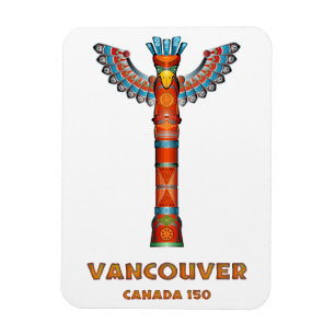 Imán Vancouver (BC) Canadá - Tótem Pole