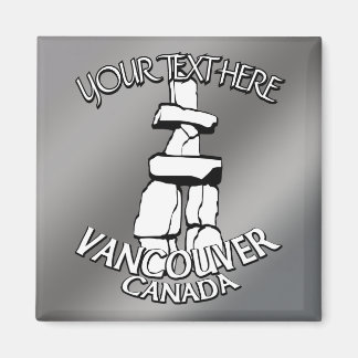 Imán Vancouver Canada Fridge Magnets Souvenir Magnetts