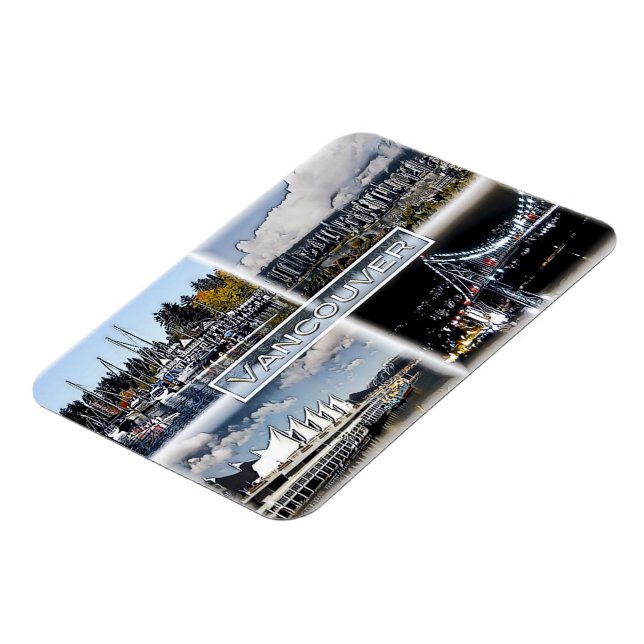 Imán Vancouver - Canadá - Mosaico - (Lado Izquierdo)