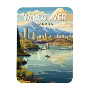 Imán Vancouver Canadá Viajes de arte