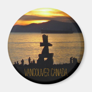 Imán Vancouver Magnet Souvenir Personalizado Vancouver