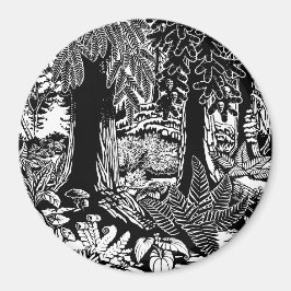 Imán Vancouver Magnet Stanley Park Forest Fridge Magnet