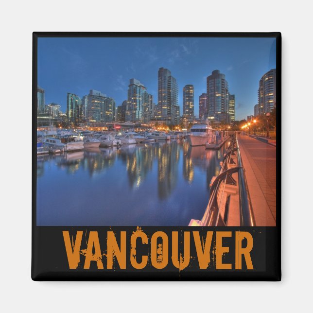 Imán Vancouver Souvenir (Frente)