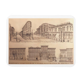 Imán Vancouver Souvenir Magnet Gastown Landmark Gift