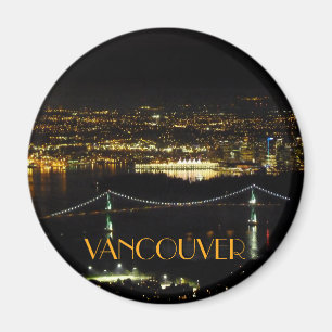 Imán Vancouver Souvenir Magnets Personalizado Vancouver