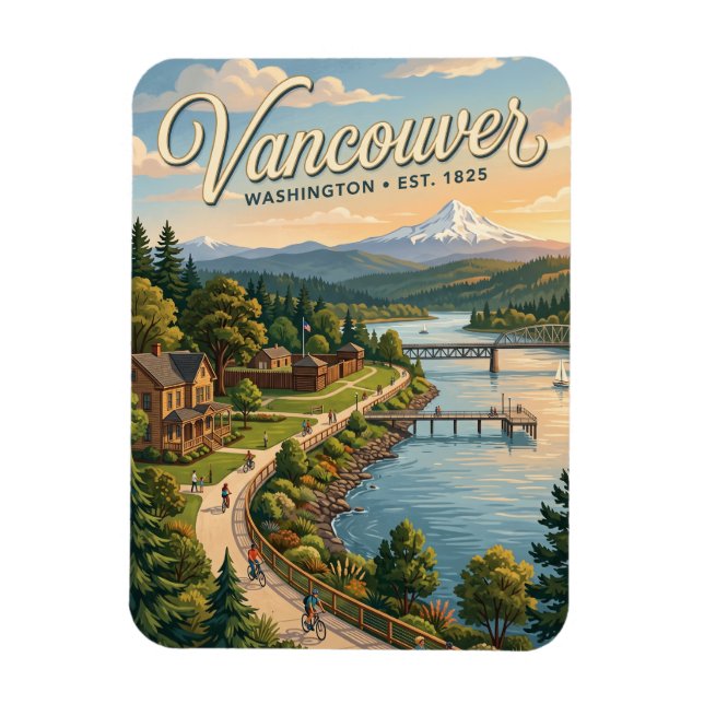Imán Vancouver, Washington (Vertical)