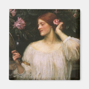 Imán Vanidad por el Waterhouse, retrato del Victorian