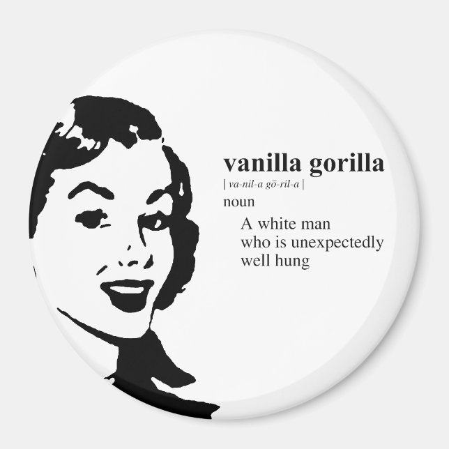 IMÁN VANILLA GORILLA (Frente)