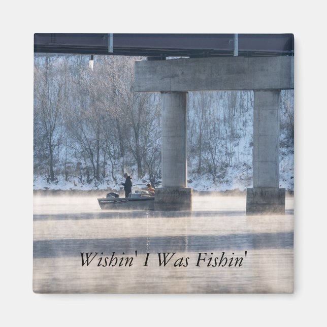 Imán Vapor Steamy Winshing Lake Taneycomo Magnet (Frente)