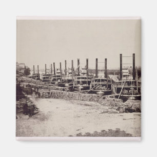 Imán Vapores en el Mississippi (foto de b/w)