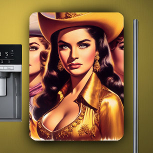 Imán Vaqueiras Retro Hermosas
