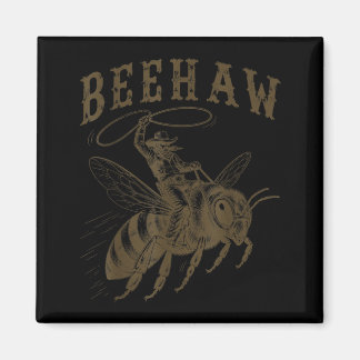 Imán Vaqueiro Beehaw Occidental Chiste Divertido Apicul