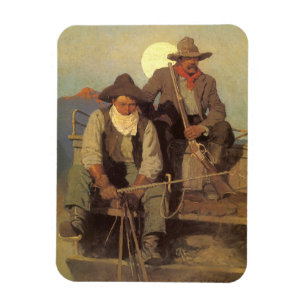 Imán Vaqueiros Antiguos, La Etapa de Pago por NC Wyeth